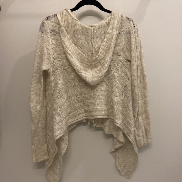 Beige Woven cardigan - Picture 3 of 5